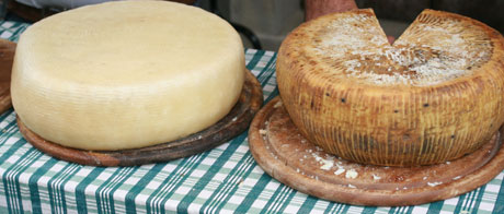 Formaggi tipici di Motta Camastra (ME) 
Foto: Fabrizio Raneri