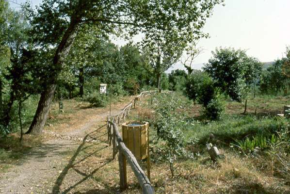 Sentiero naturalistico con un'area attrezzata
 [click per ingrandire l'immagine]