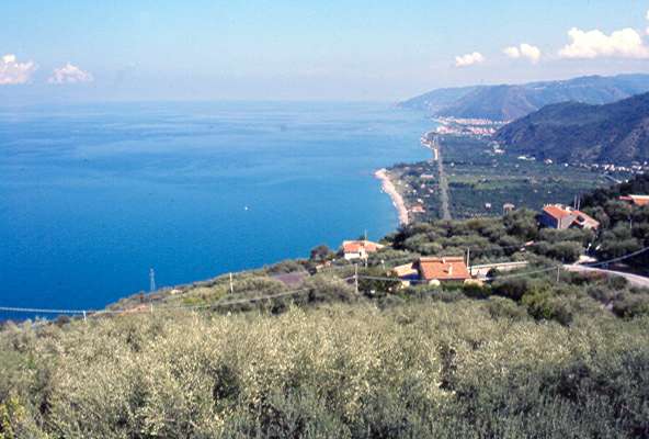 Panorama sulla costa Tirrenica
[click per ingrandire l'immagine]