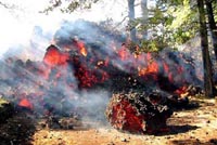 Lava in avanzamento