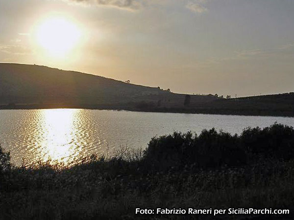 Veduta aerea del Lago Gorgo di Mantallegro [click per ingrandire l'immagine]