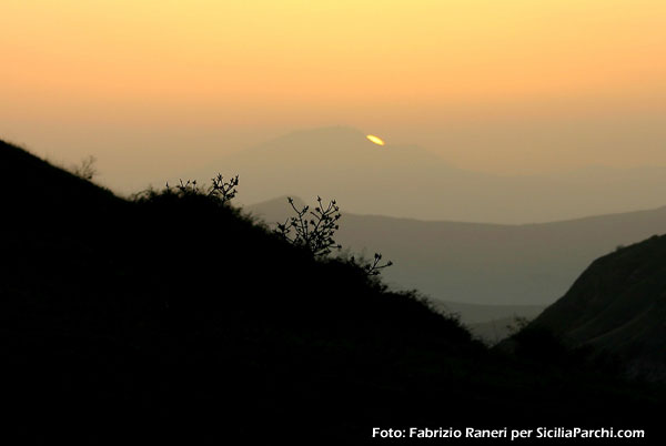 Tramonto sulle Madonie [click per ingrandire l'immagine]