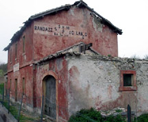 L'ex casa cantoniera dell'Anas