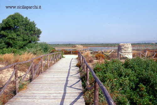 Ingresso della riserva, infrastrutturazione